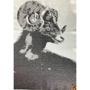 "Bighorn Sheep"  throw