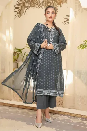 Rangoli by Sanam Saeed Unstitched 3 Piece Lawn Collection'2022-RSS-09