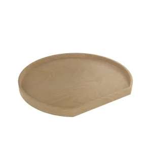 Rev-A-Shelf / 4WLS201-31-52 / Wood D-Shaped Lazy Susans Shelf for Corner Wall Cabinets