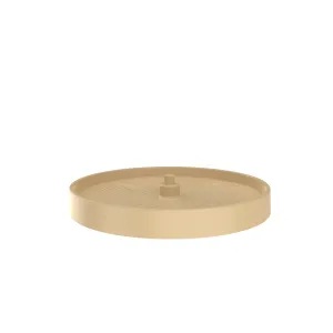 Rev-A-Shelf / LD-2061-18BM-15-1 / Lazy Daisy Polymer Full Circle Single Shelf Lazy Susan w/Bottom-Mount Hardware for Corner Wall Cabinets