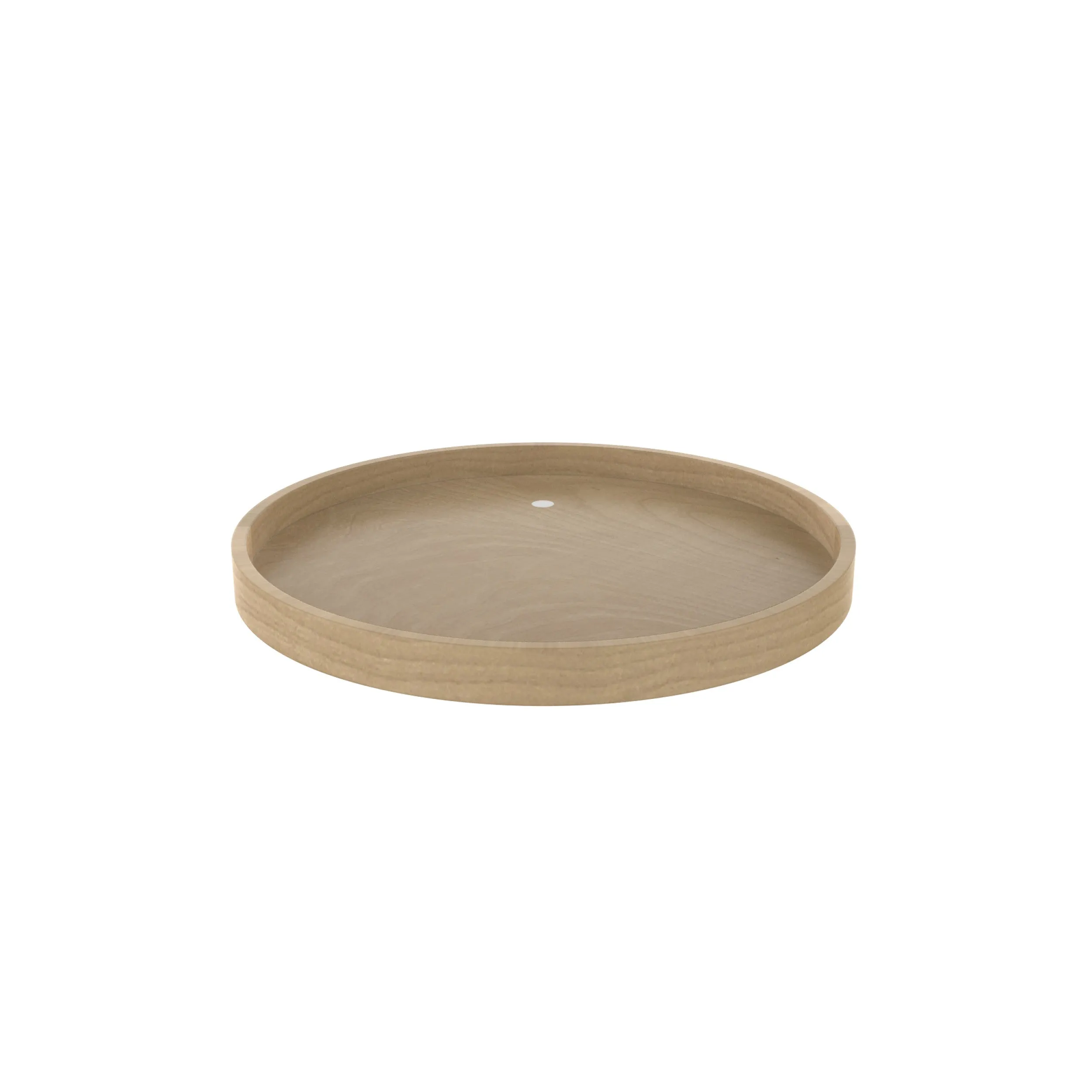 Rev-A-Shelf / LD-4BW-001-24SB-1 / Banded Wood Full-Circle Lazy Susan for Corner Base Cabinets w/Swivel bearing