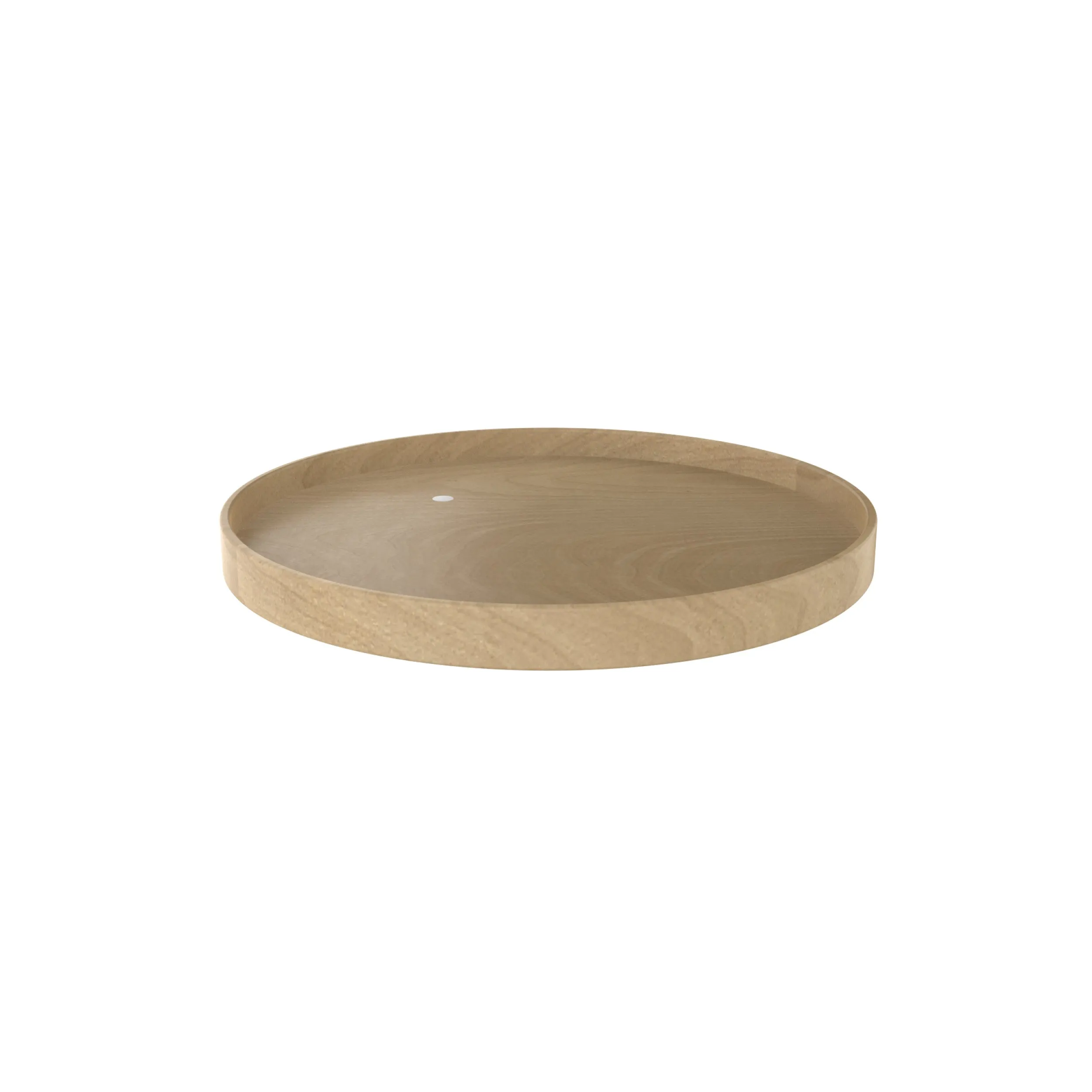 Rev-A-Shelf / LD-4NW-001-28B-1 / Natural Wood Full-Circle Lazy Susan for Corner Base Cabinets w/ Swivel Bearing