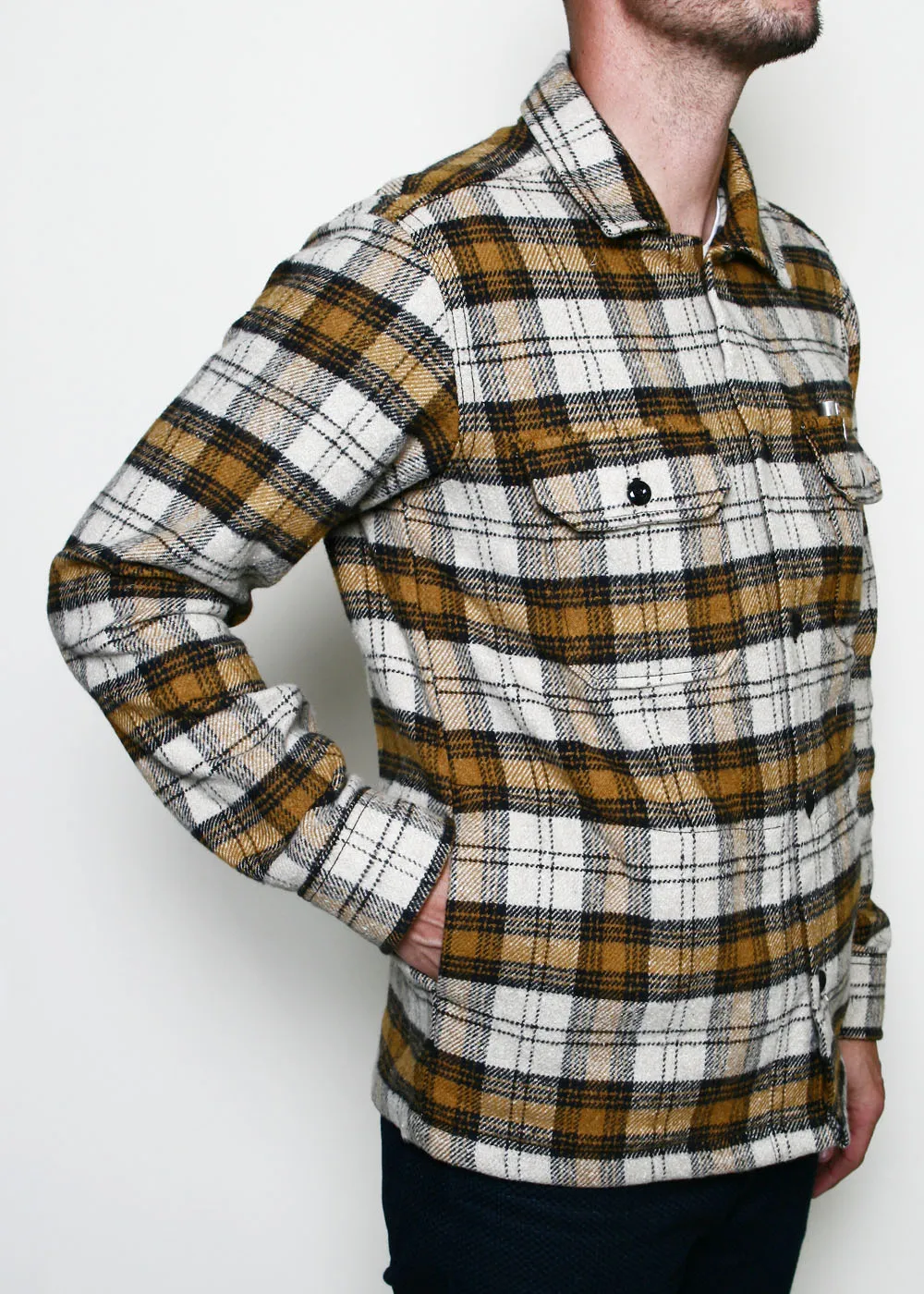 Rogue Territory Infantry Shirt Golden Plaid