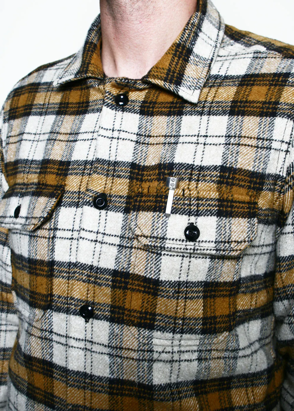 Rogue Territory Infantry Shirt Golden Plaid