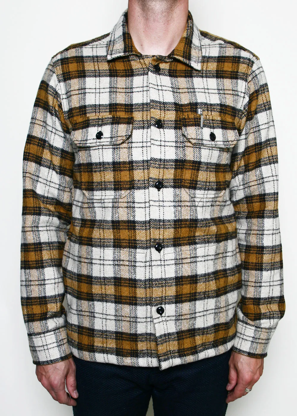 Rogue Territory Infantry Shirt Golden Plaid