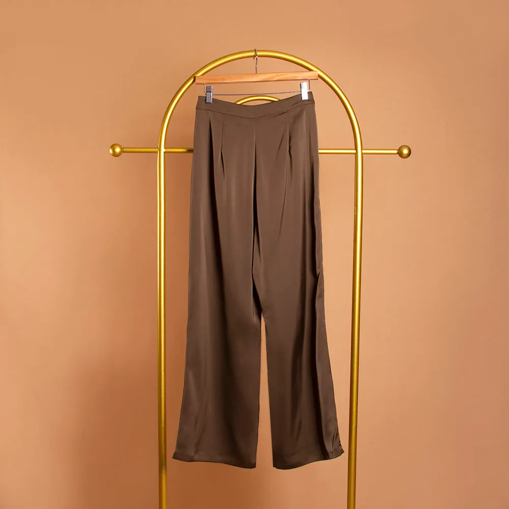 Satin Straight Leg Pant - FINAL SALE
