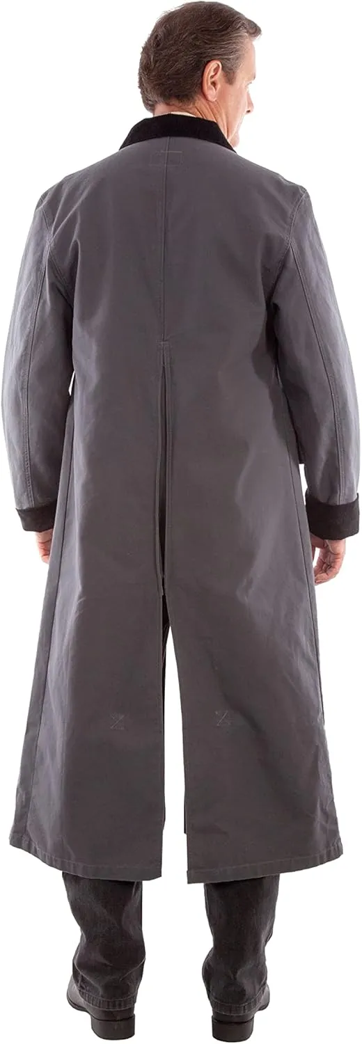 Scully Men's Long Canvas Jacket