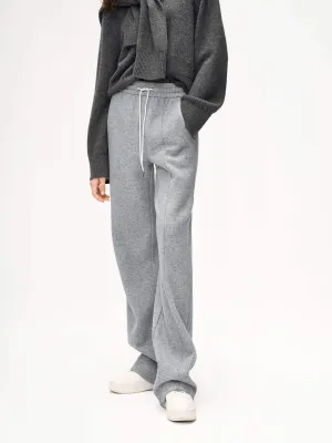 Straight Drawstring Pants