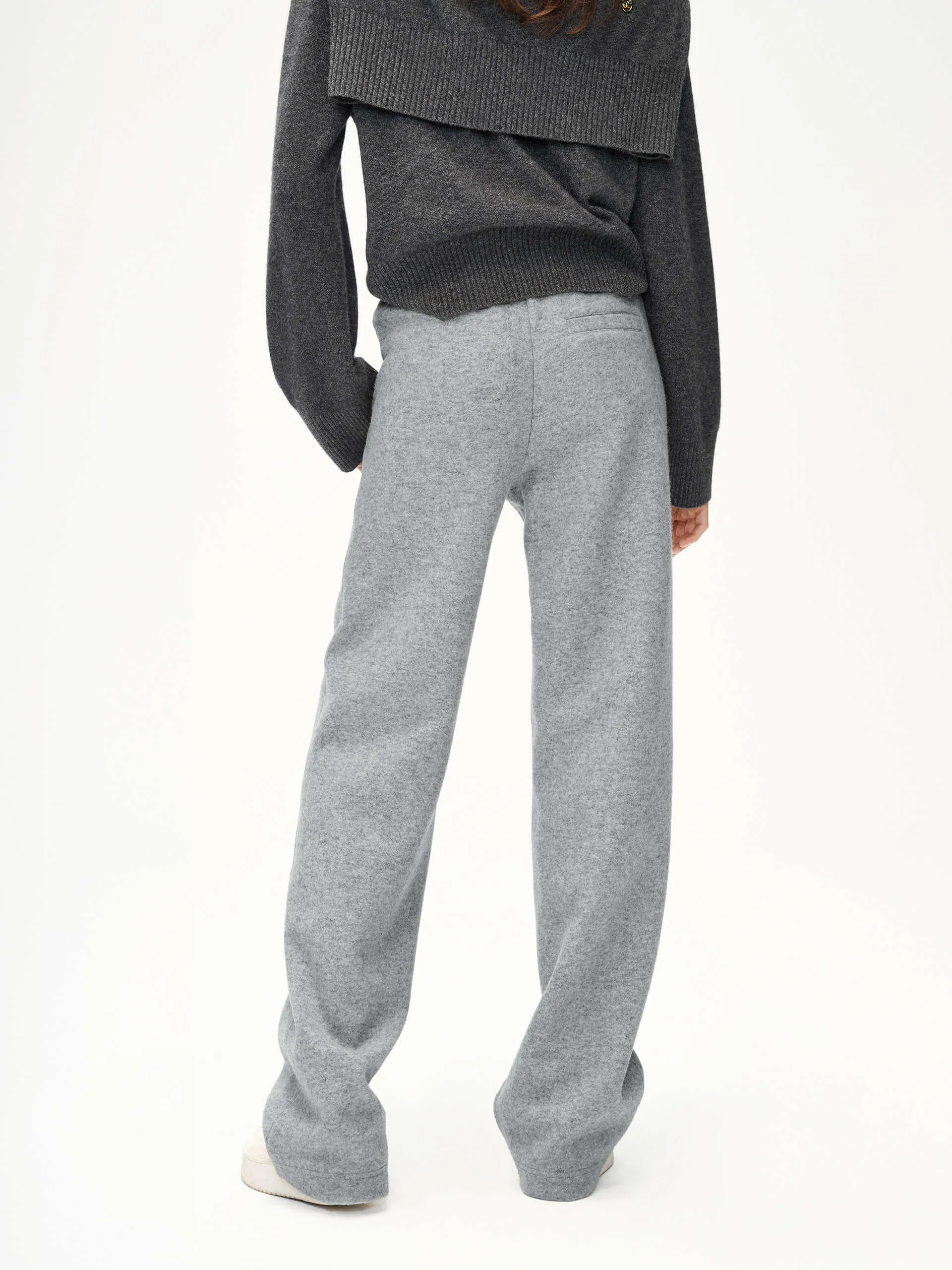 Straight Drawstring Pants