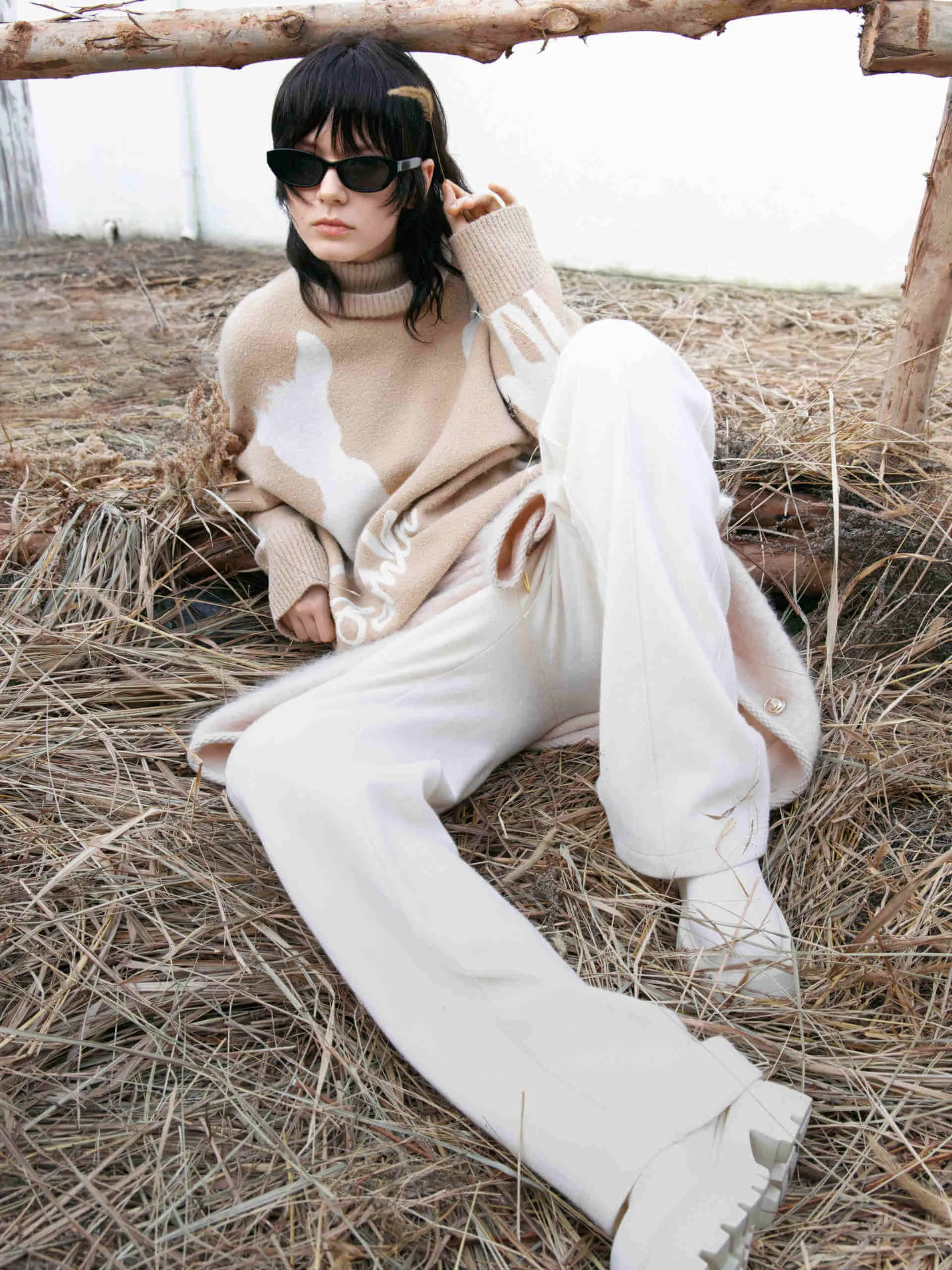 Straight Drawstring Pants