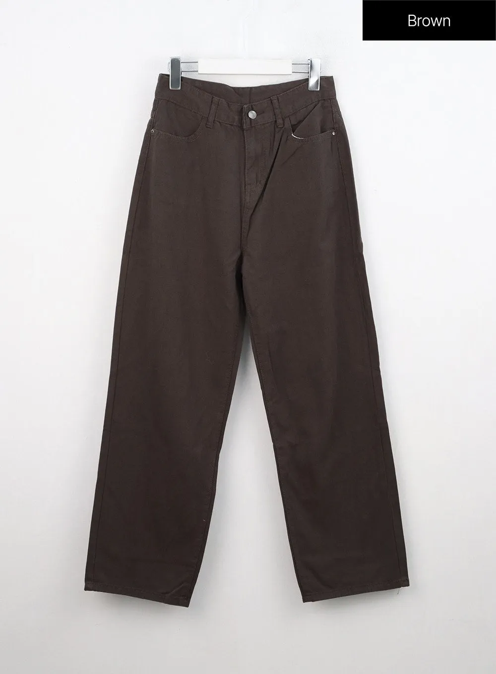 Straight Leg Wide Pants ON310