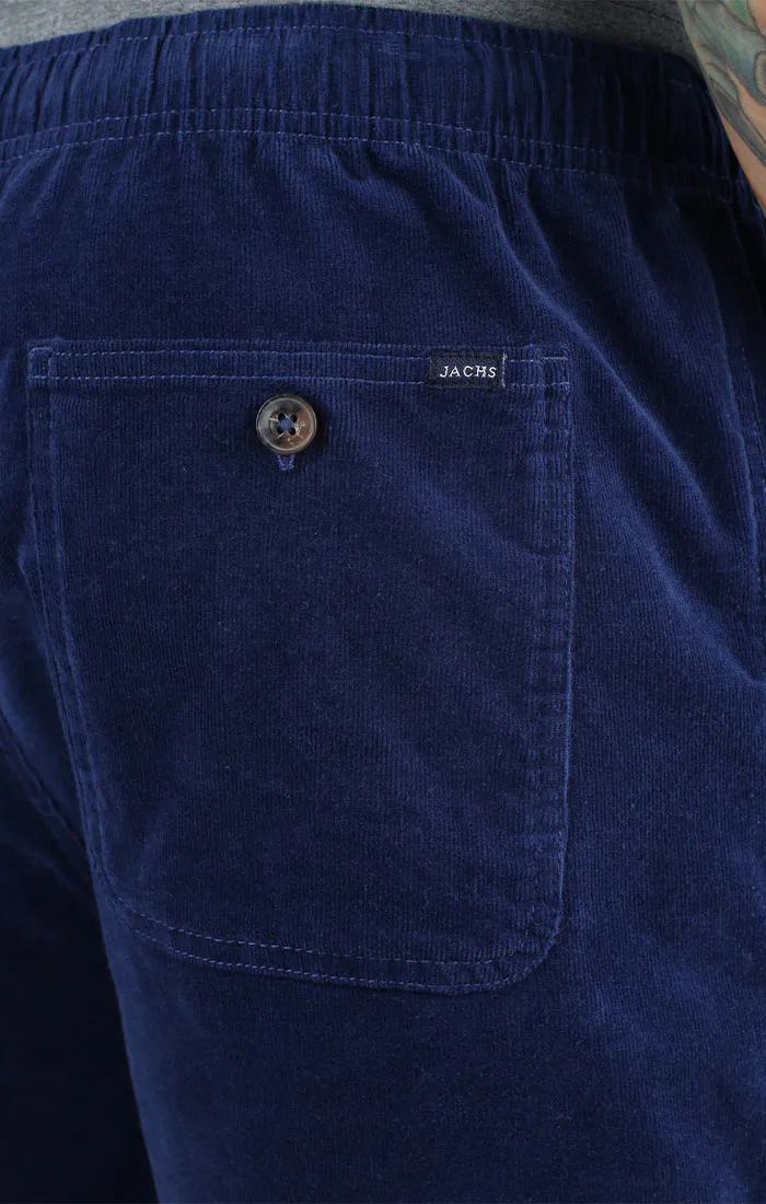 Stretch Corduroy Pull On Dock Short
