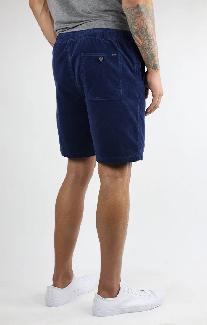 Stretch Corduroy Pull On Dock Short