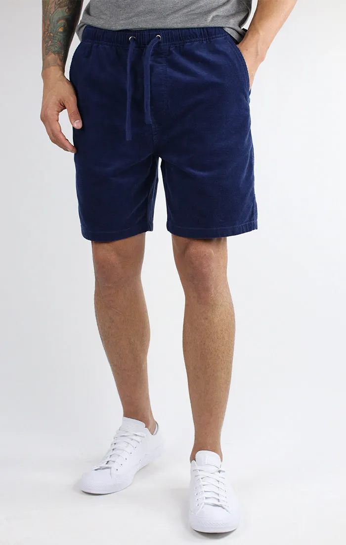 Stretch Corduroy Pull On Dock Short