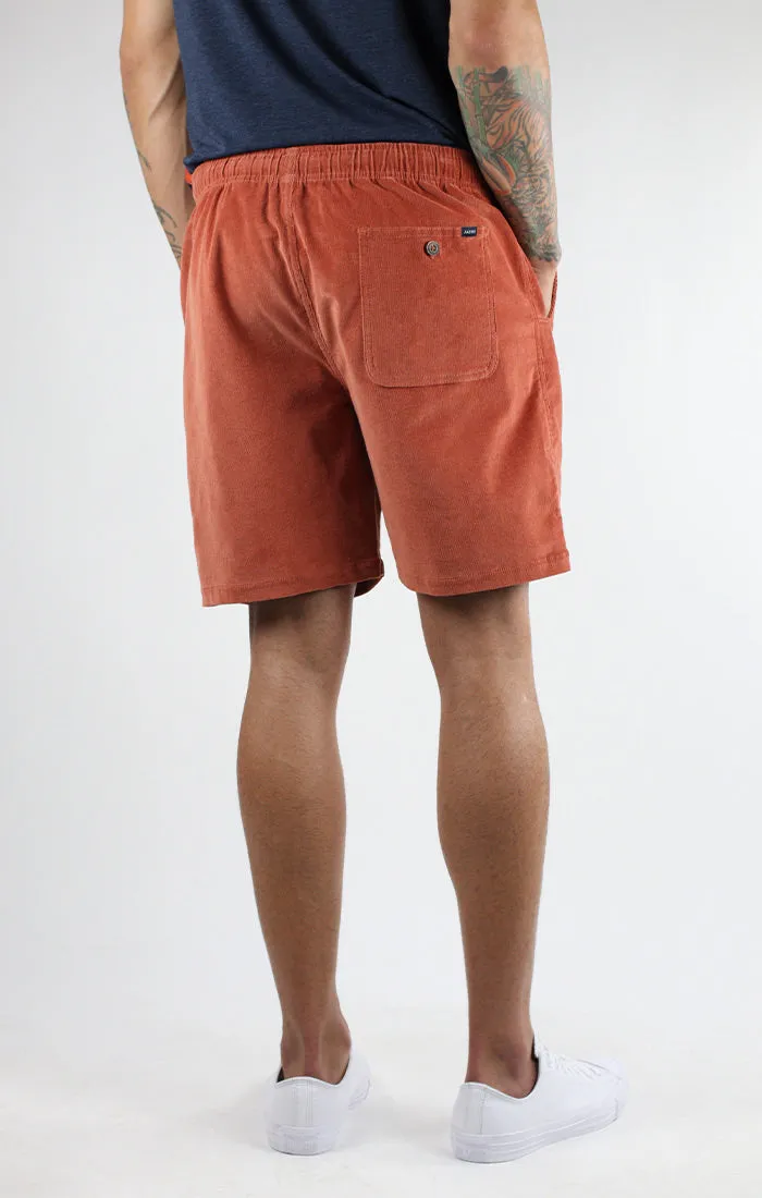 Stretch Corduroy Pull On Dock Short