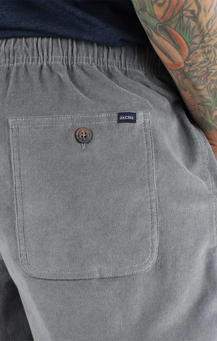 Stretch Corduroy Pull On Dock Short
