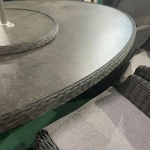 Supremo Vienna 6 Seat Oval with Lazy Susan