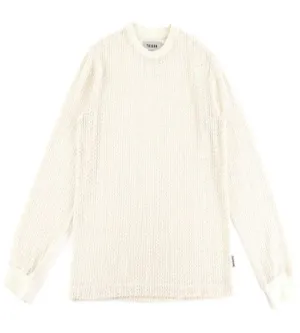 Taikan Loose Knit Crocheted Sweater Cream