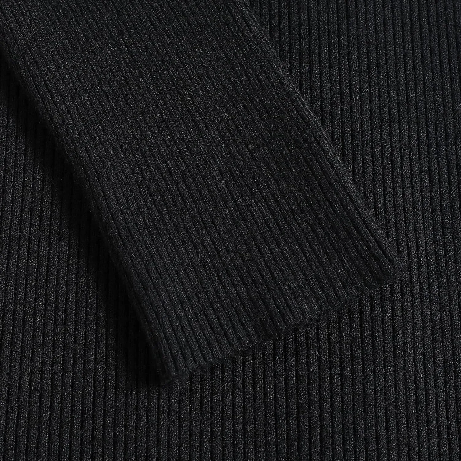 Women V-Neck Long Sleeve Slim Fall Sweater Knitted Midi Dress