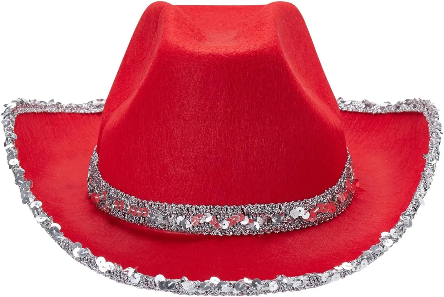 Women Western Rhinestone Cowboy Hat, Felt Cowboy Hat for Western Costume, Cowgirl Hats for Women Party Dress Up